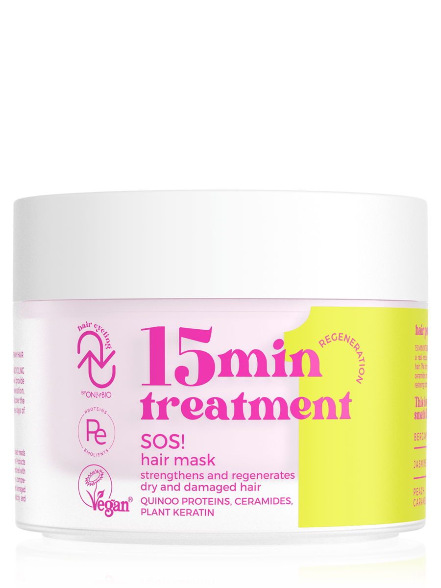 Onlybio Hair Cycling Regeneration 15min treatment SOS! Hair mask 280 ml