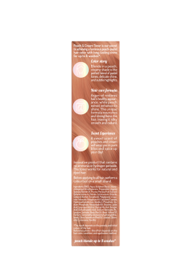 Hair in Balance by ONLYBIO Toner Peach&Cream 100ml ENG