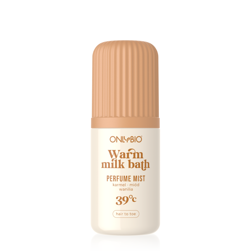 ONLYBIO Warm milk bath 39°C, perfumed mist 100 ml