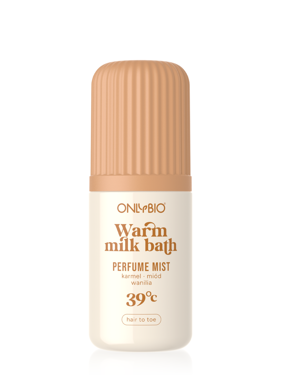 ONLYBIO Warm milk bath 39°C, perfumed mist 100 ml