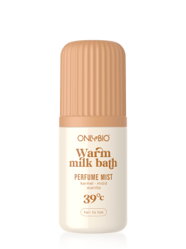 ONLYBIO Warm milk bath 39°C, perfumed mist 100 ml