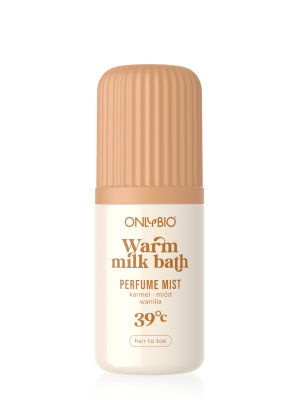 ONLYBIO Warm milk bath 39°C, perfumed mist 100 ml