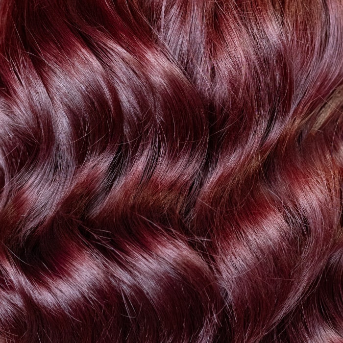hair after toner application